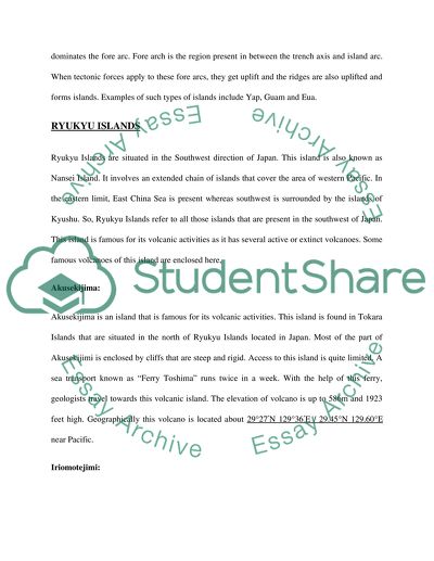 The Volcanic Island Arcs of the Pacific