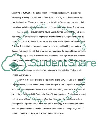 The Imperial Guards of Napoleon Bonaparte