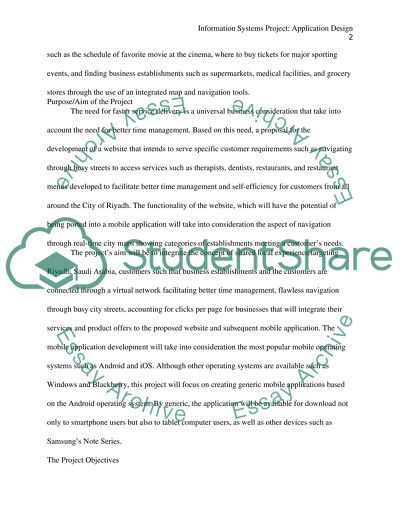 Development of Website/Mobile Application