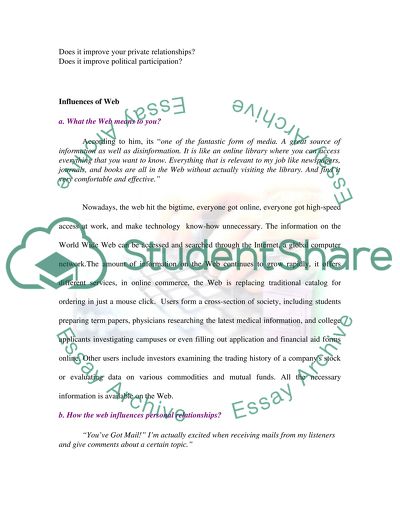 The democratization and personalization of the media