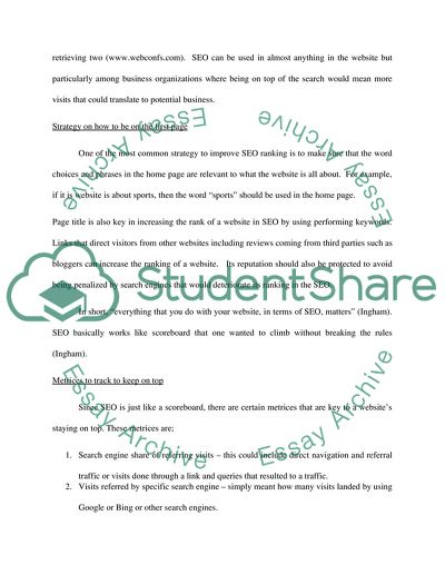 SEO Search Engine Optimization