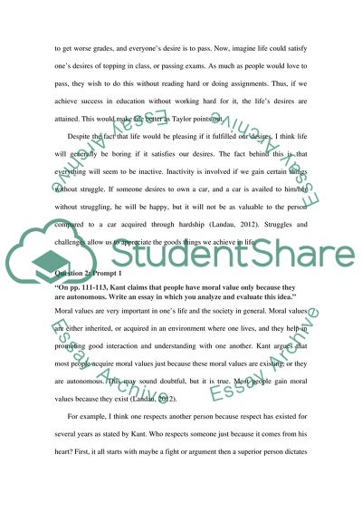 Fundamentals of Ethical Reasoning