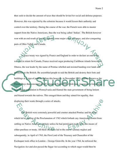 The Revolution in America