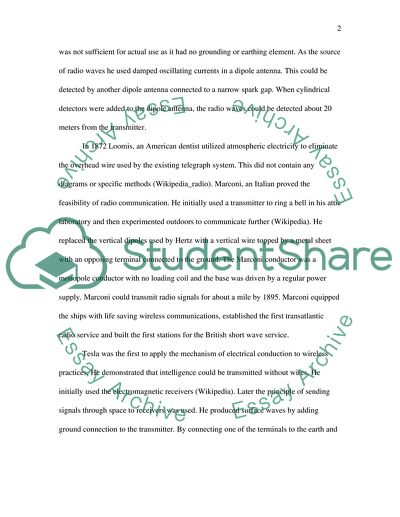 Radio History and Development