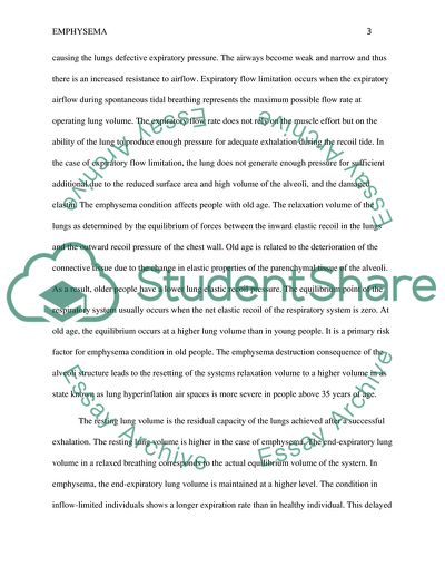 The Physiological Consequences of Emphysema