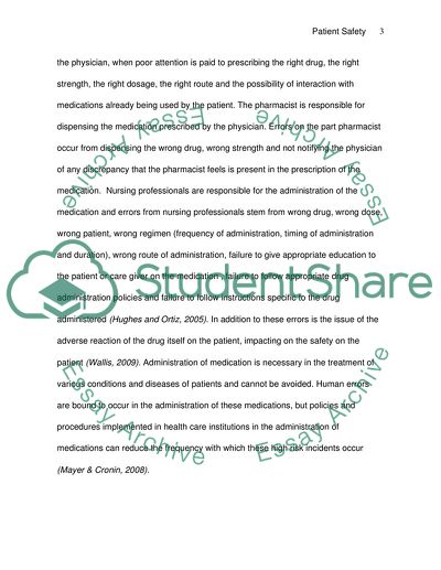 Reasons For Medication Errors And Ways For Their Prevention