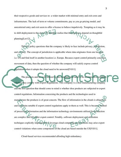 Cloud Computing Models