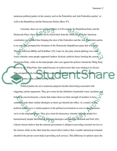 Would The Political Process In America Be Better Without Political Parties