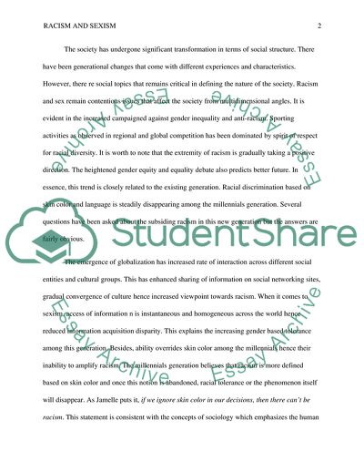 Racism and Sexism Issues