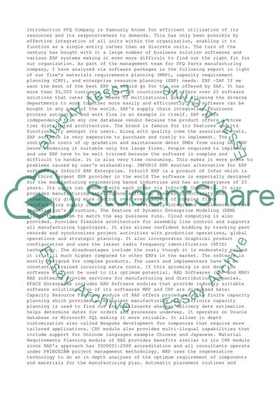 Software Reconmmedation Report