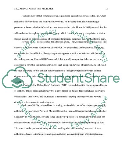 The Concept of Sex Addiction