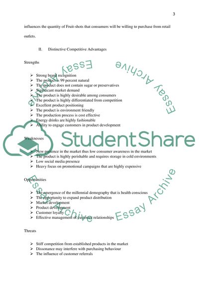 A New Health Drink Based Out of Fresh Juices