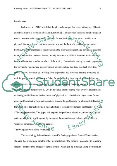 Invention Mental: Sexual Helmet