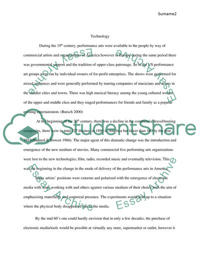 Performance Art and Media Arts History