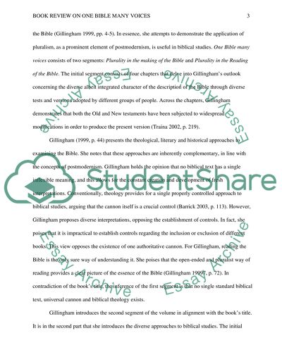 One Bible Many Voices by Gillingham