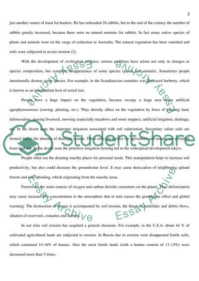 Plants and human civilization