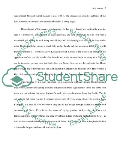 Film Mommy by Xavier Dolan