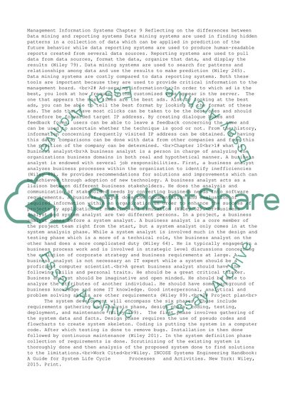 Differences between Data Mining and Reporting Systems