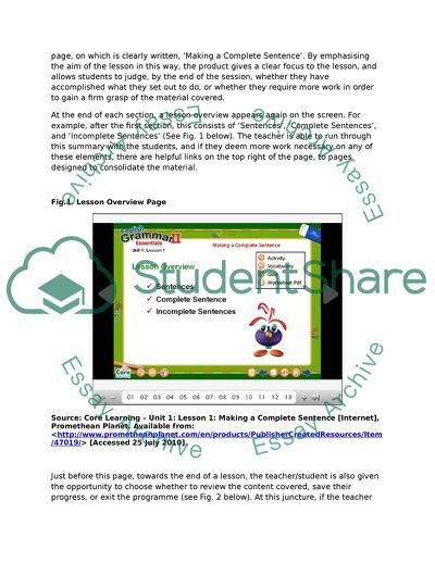 How Can a Specific ICT Package Be Used to Support Learning and Teaching