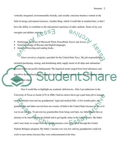 A Letter of Admission for Colorado School of Mines