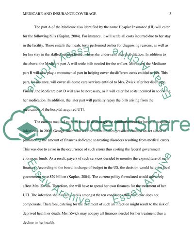 Medicare and Insurance Coverage