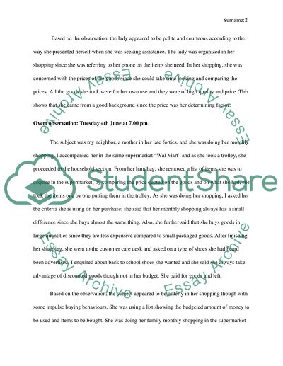 Shadow shopping paper