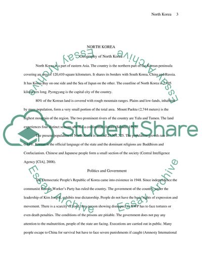 North Koreas Critical Economic and Political Situation