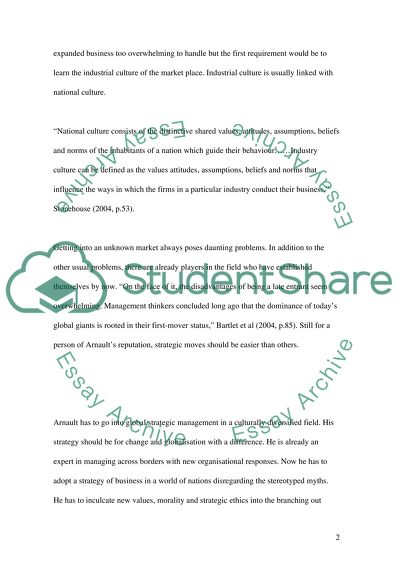 International Business Case Study Example Topics And Well Written 