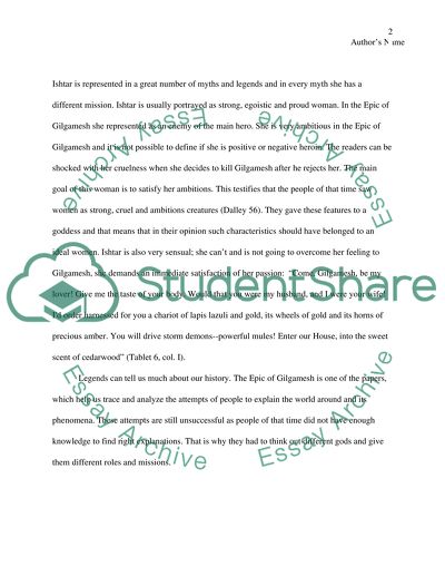 The Epic of Gilgamesh