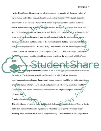 Sustainable Community Development and National Park