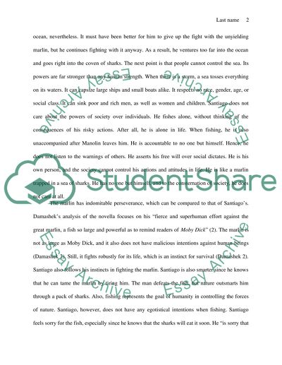 Hemingways The Old Man and the Sea: Pride, Humility, and Otherness