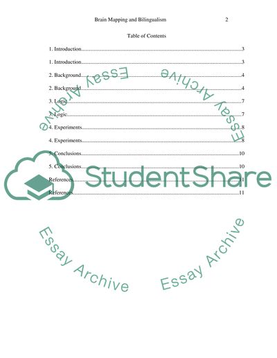 Brain Mapping and Bilingualism