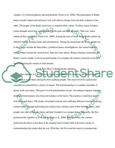 The Music Of The Worlds Peoples 3rd Ed