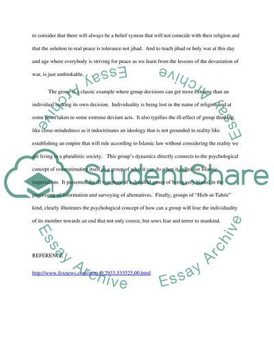 Making decisions in groups