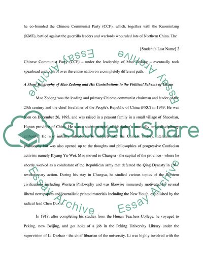 The Iconic image of Mao hangs at the Tiananmen Square and Its Futher Implications