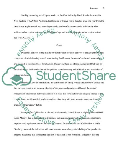 Cost Benefit Analysis