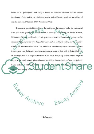 What Are the Effects of Inequality