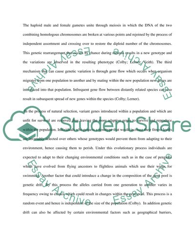 Explain the evolutionary mechanisms that can change the composition of the gene pool