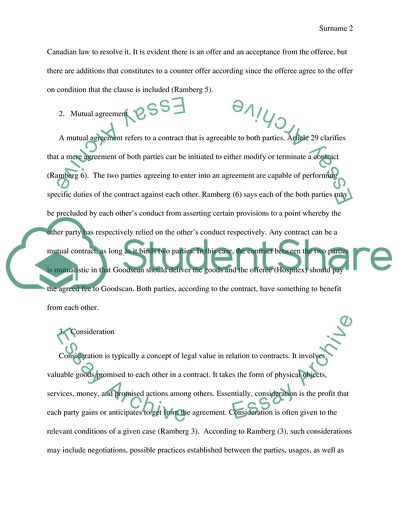 Goodscan Contract Fact Pattern
