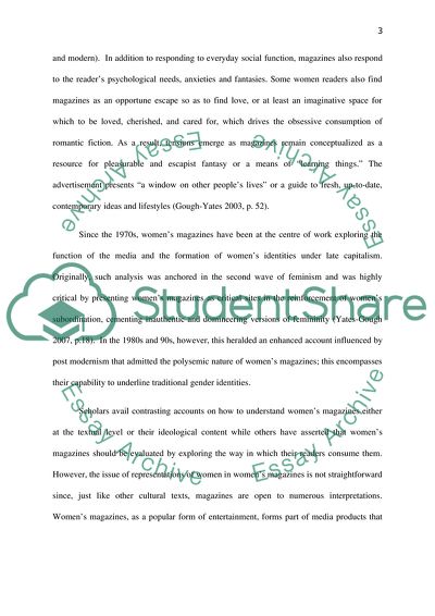 Women and Fashion Magazines