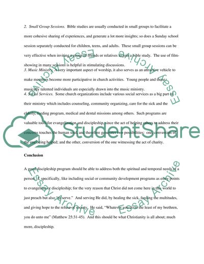 The Natural Direction of Evangelism