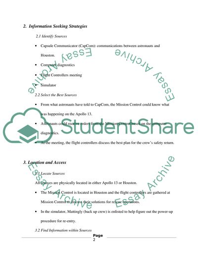 Apollo 13: Big 6 Version
