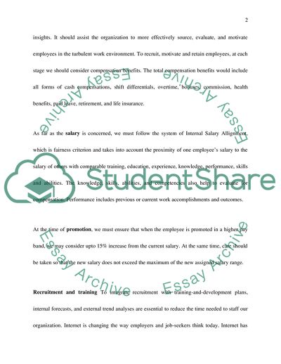 The Importance of Human Resource Management Department in Business Organizations