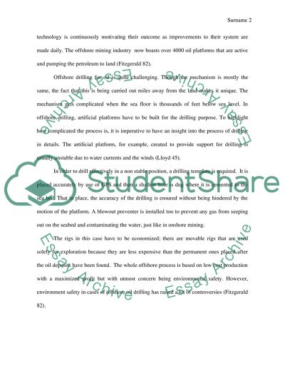 Offshore oil in gulf of mexico