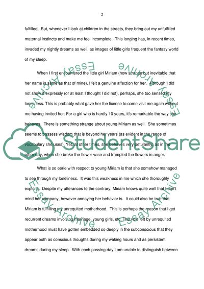 Analysis of Mrs Millers Monologue