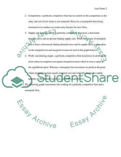 Monopoly and Competitiveness