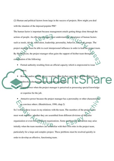 IT Projects as Organizational Driving Force