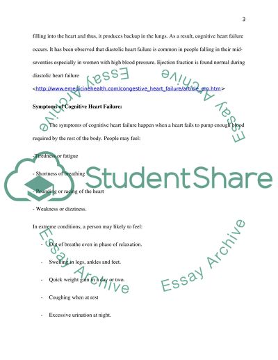 Congestive Heart Failure