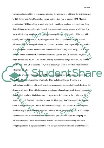 IBMs Investment in Growth Markets