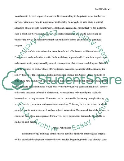 Pros And Cons Of Investing In The Drug Treatment